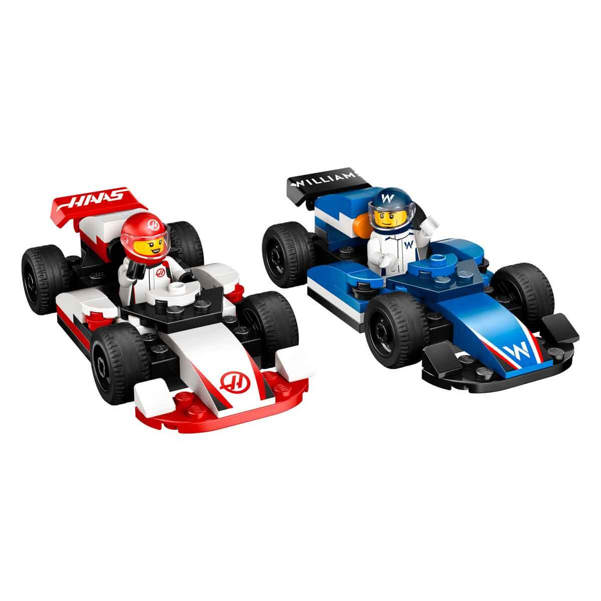 LEGO® City F1® Williams Racing ve Haas F1® Yarış Arabaları 60464 - Görsel 3