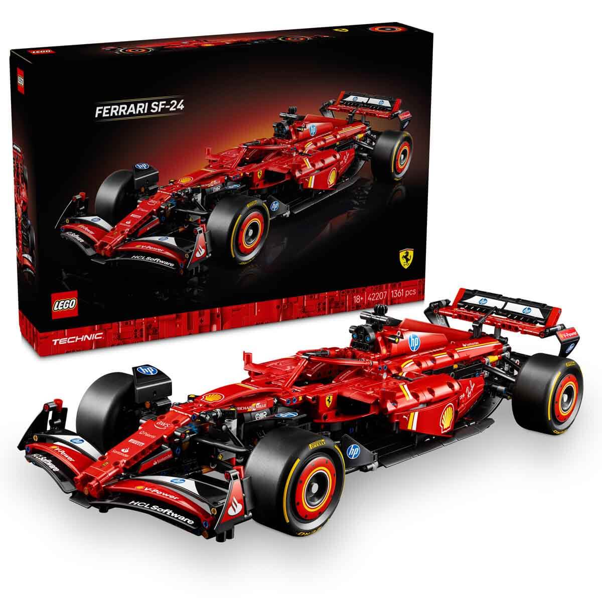 LEGO® Technic Ferrari SF-24 F1 Araba Modeli 42207