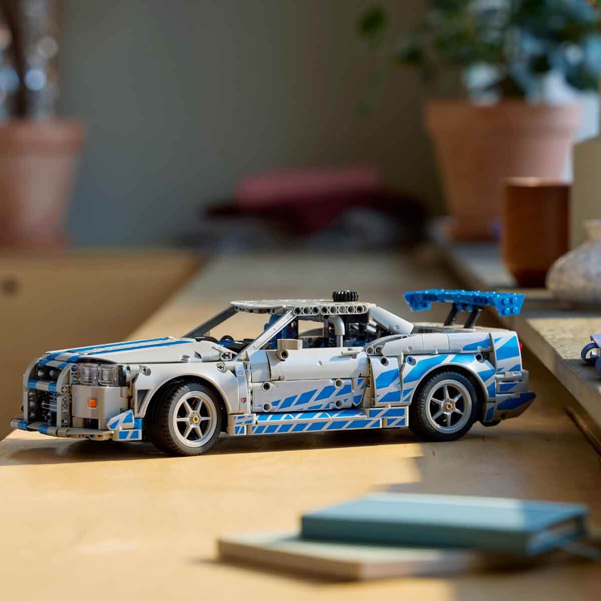 LEGO® Technic Daha Hızlı Daha Öfkeli Nissan Skyline GT-R (R34) Araba 42210 - Görsel 7