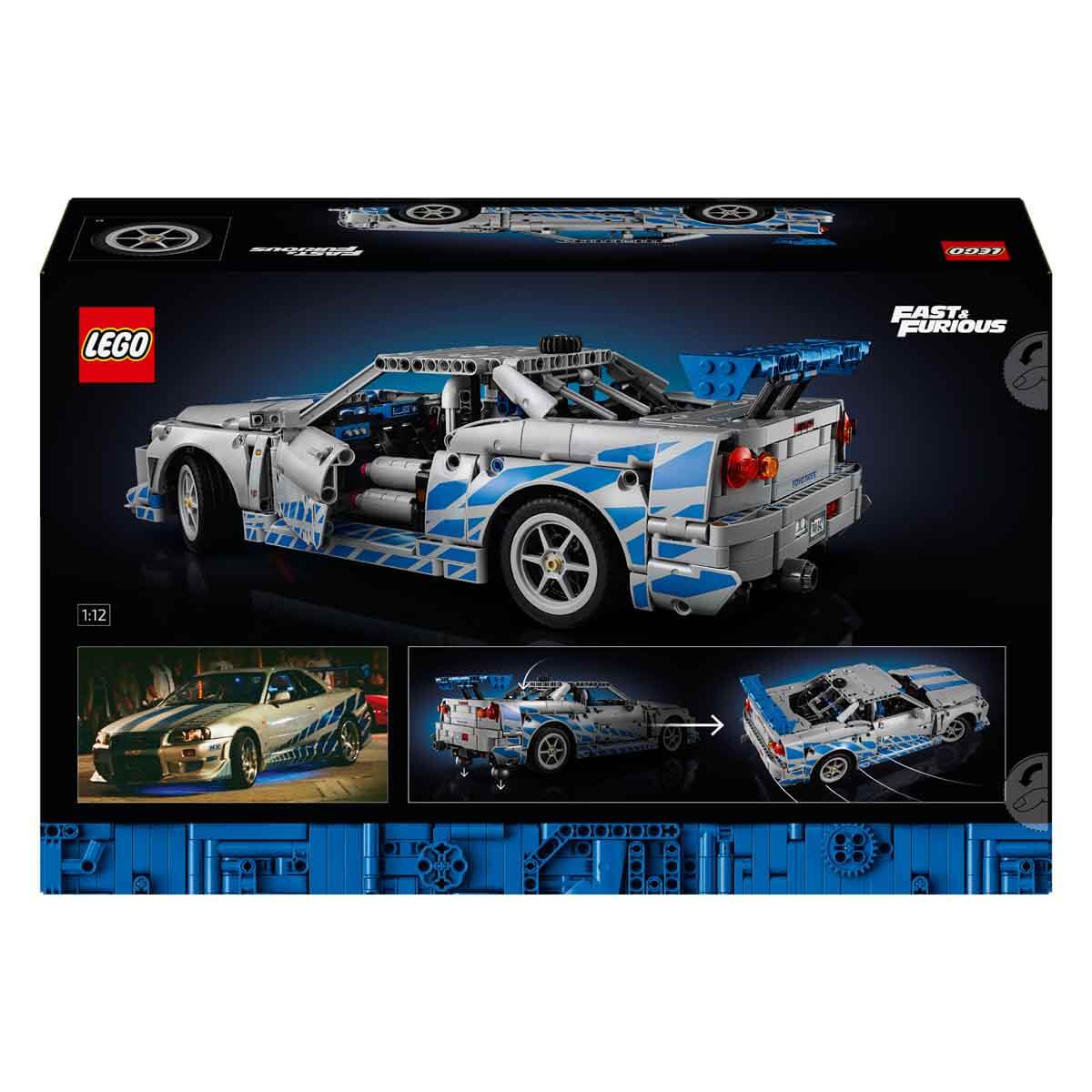 LEGO® Technic Daha Hızlı Daha Öfkeli Nissan Skyline GT-R (R34) Araba 42210 - Görsel 4