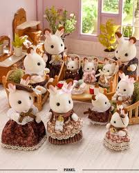 Sylvanian Families Çikolata Kulaklı Tavşan Ailesi 5848 - Görsel 3