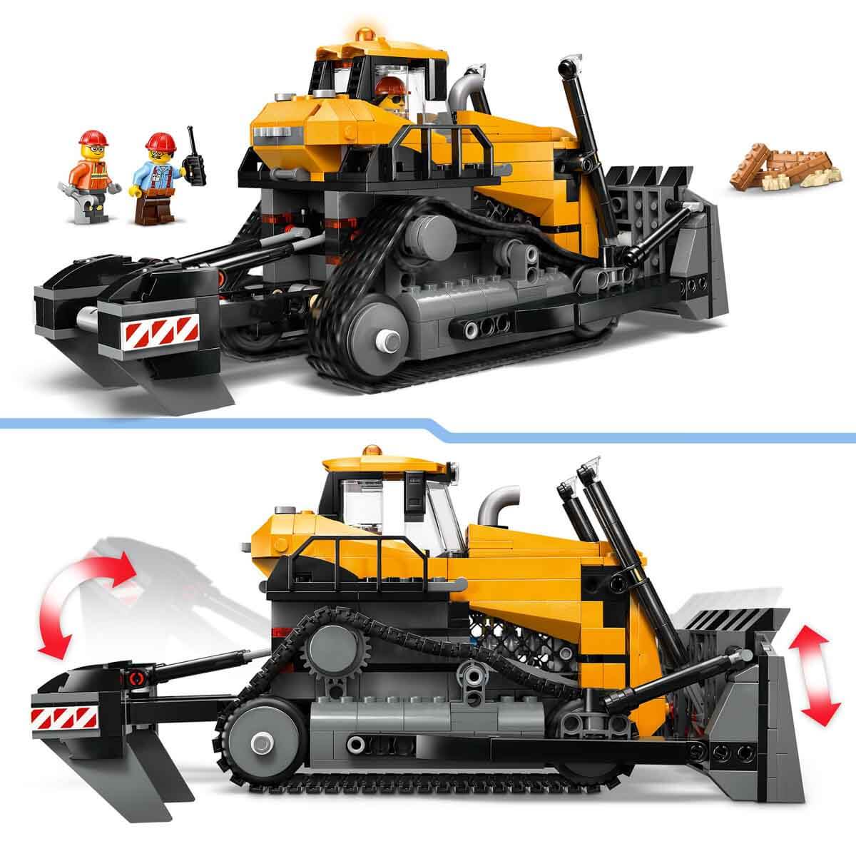 LEGO City Sarı Buldozer 60466 - Görsel 3