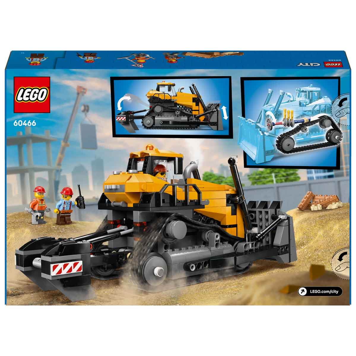 LEGO City Sarı Buldozer 60466 - Görsel 2
