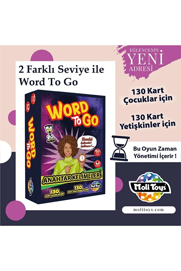 Moli Toys Word To Go Anlat Bakalım Wordtogo Yeni Versiyon - Görsel 2