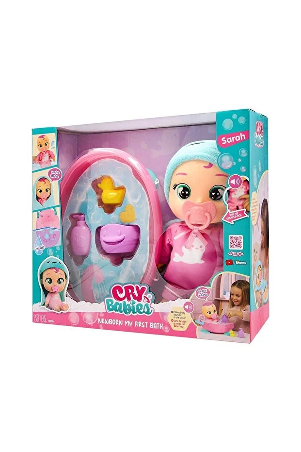Cry Babies İlk Banyo Sarah CYB71000 - Görsel 6