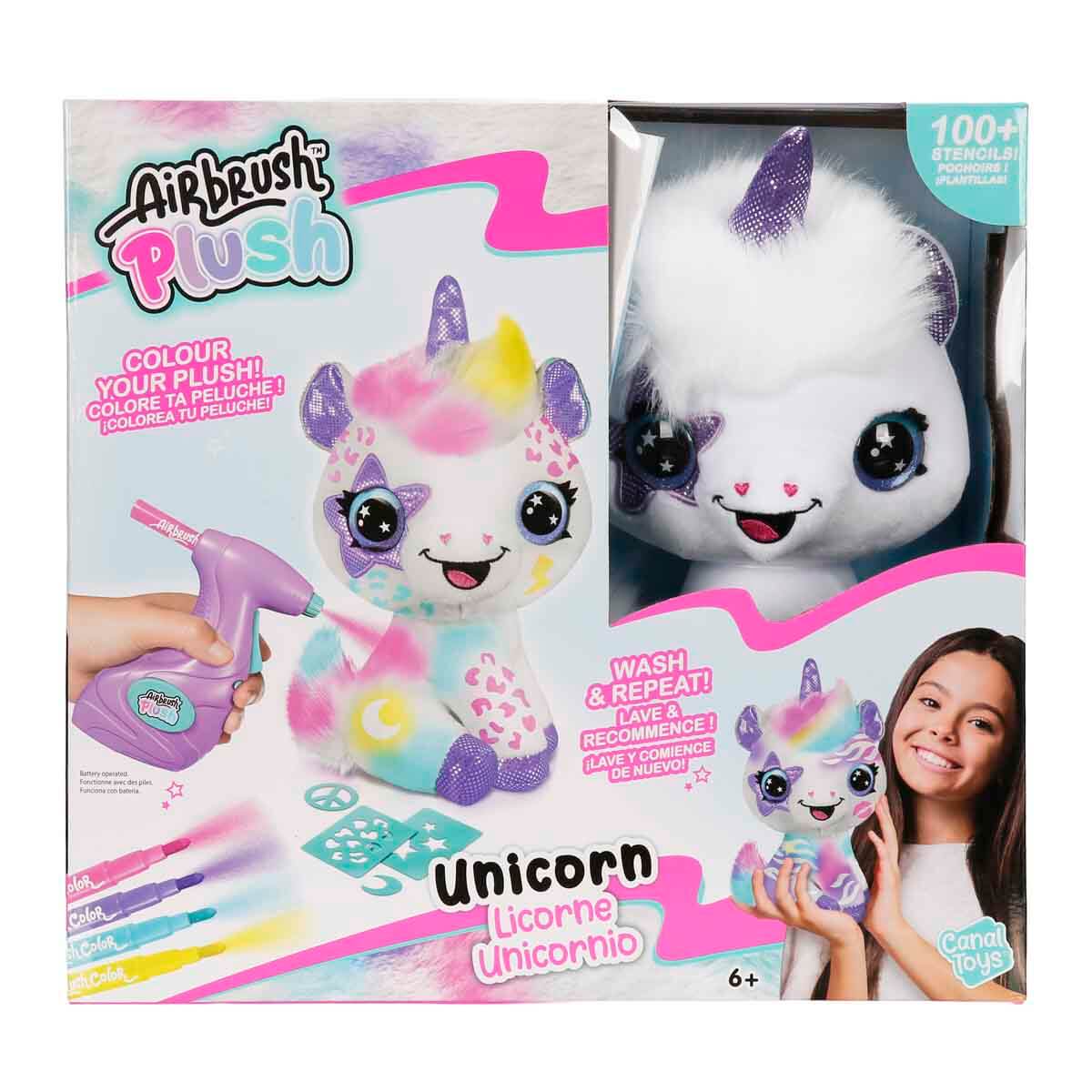 Airbrush Plush Unicorn Boyama Seti - Görsel 2