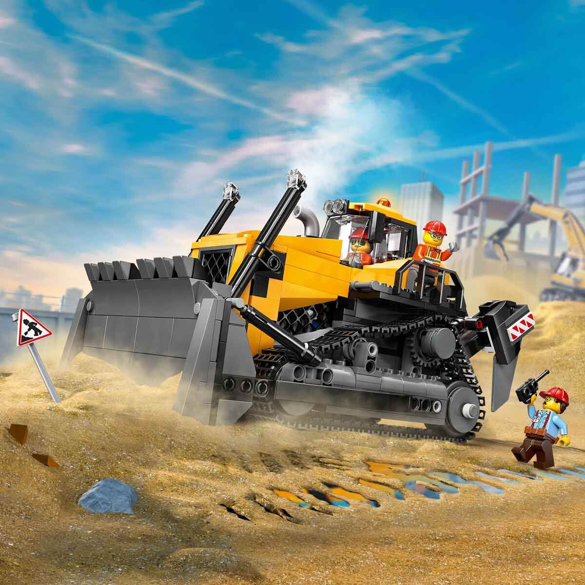 LEGO City Sarı Buldozer 60466 - Görsel 5