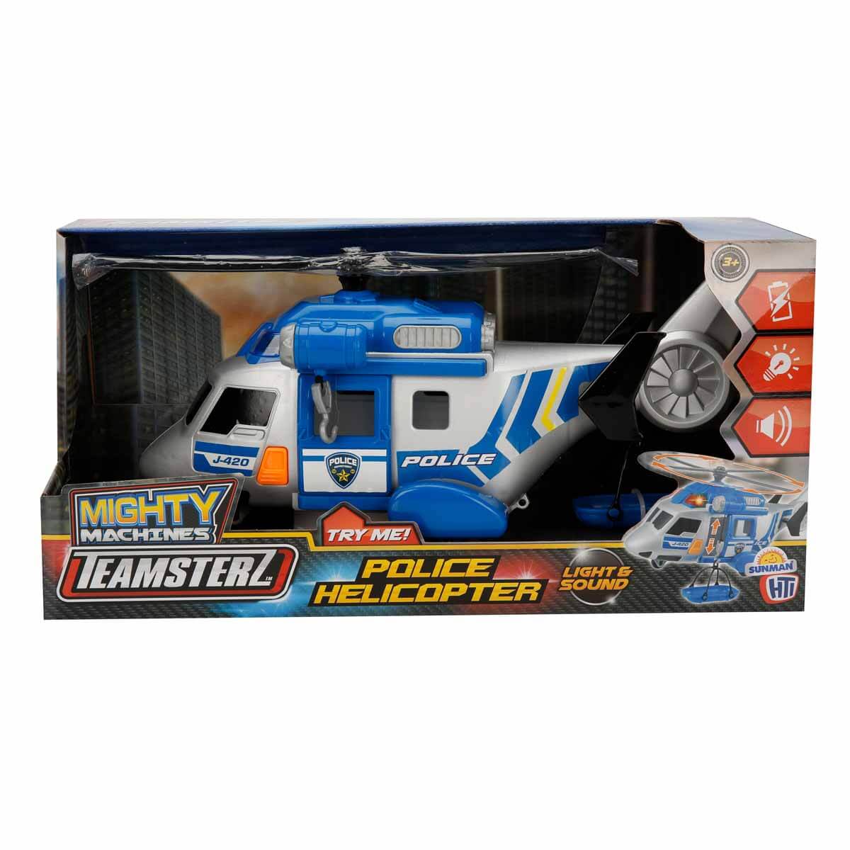 Teamsterz Sesli ve Işıklı Polis Helikopteri 36 cm