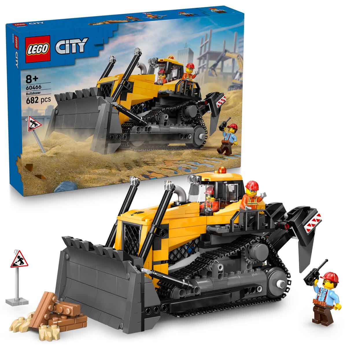 LEGO City Sarı Buldozer 60466