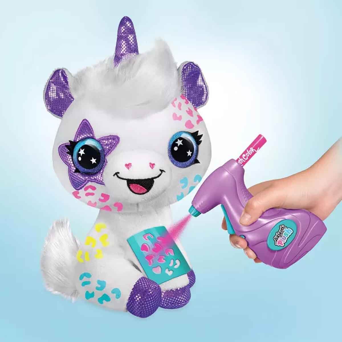 Airbrush Plush Unicorn Boyama Seti - Görsel 4