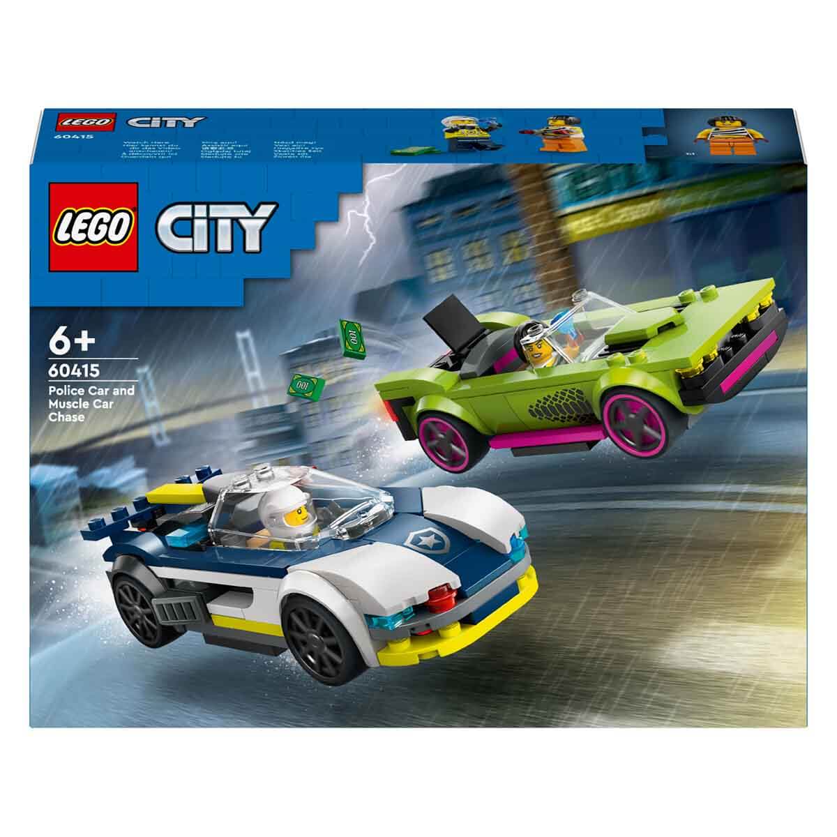 LEGO® City Polis Arabası ve Spor Araba Takibi 60415 - Görsel 3