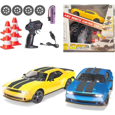 Kumandalı Dodge Challenger Drift Araba - Görsel 3