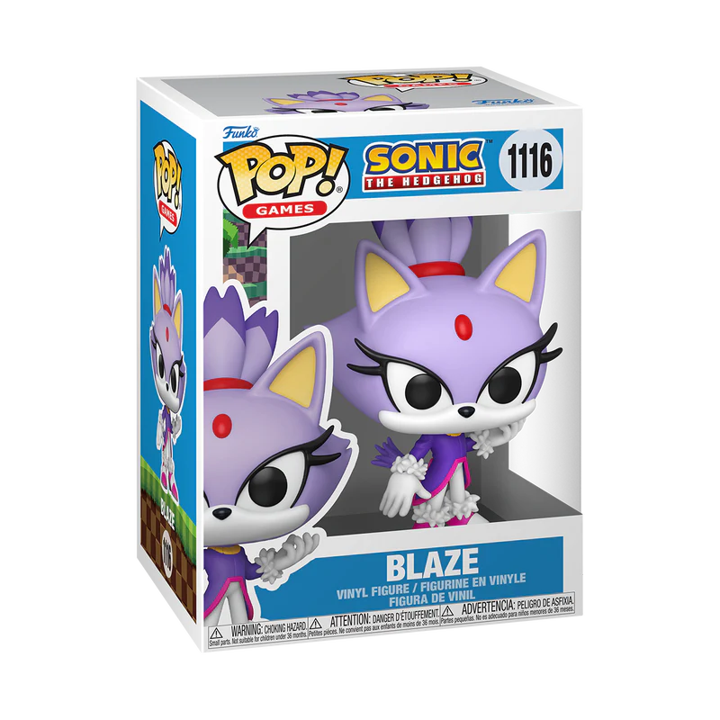 Funko POP! Games: Sonic the Hedgehog - Blaze the Cat