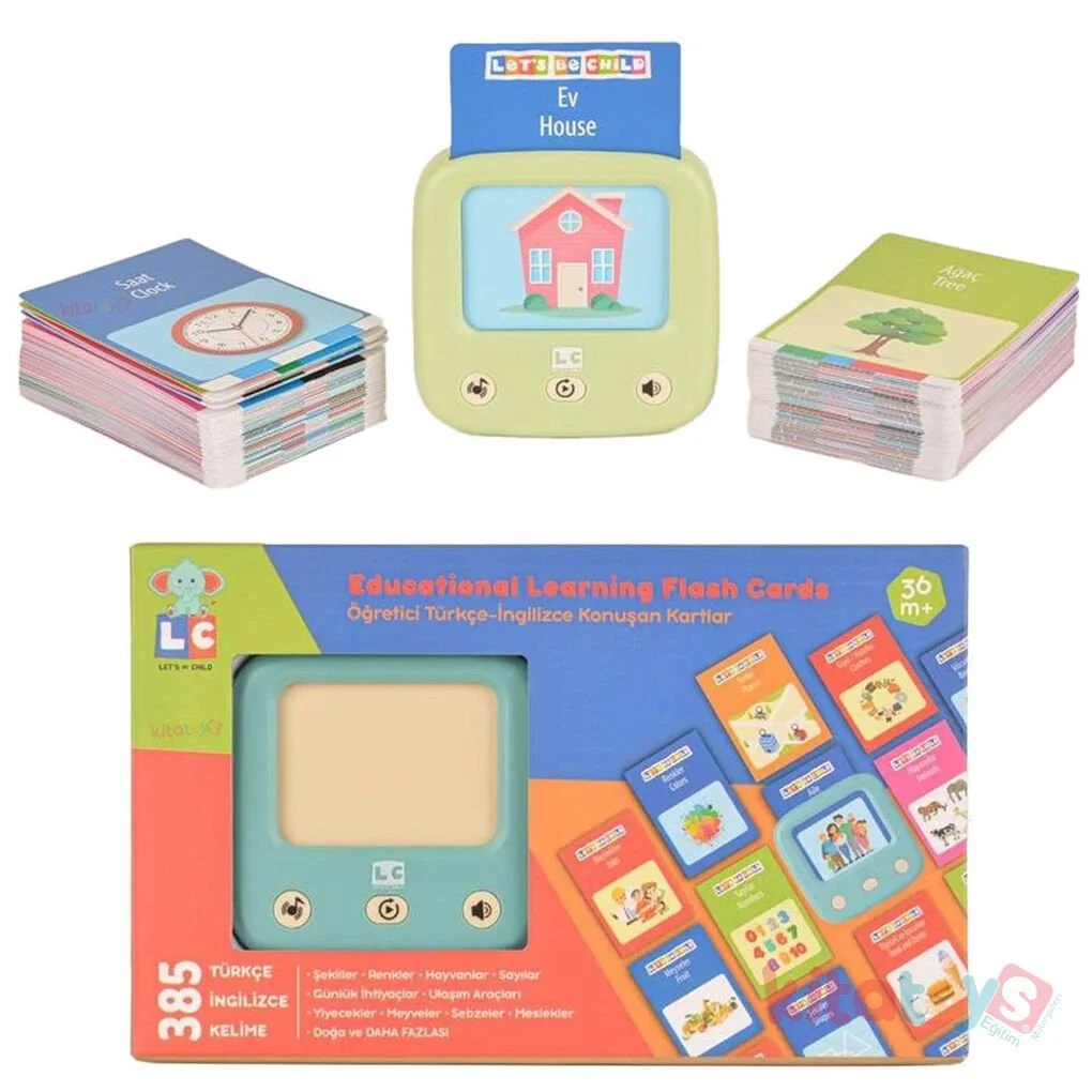 LC Öğretici Konuşan Kartlar (Türkçe-İngilizce)