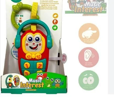 Seher Eğitici Telefon ve Işıklı Sallama Çanı Oyuncak Seti