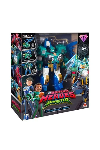 Mega Dinoster Dönüşen Robot Stego Blast Wing