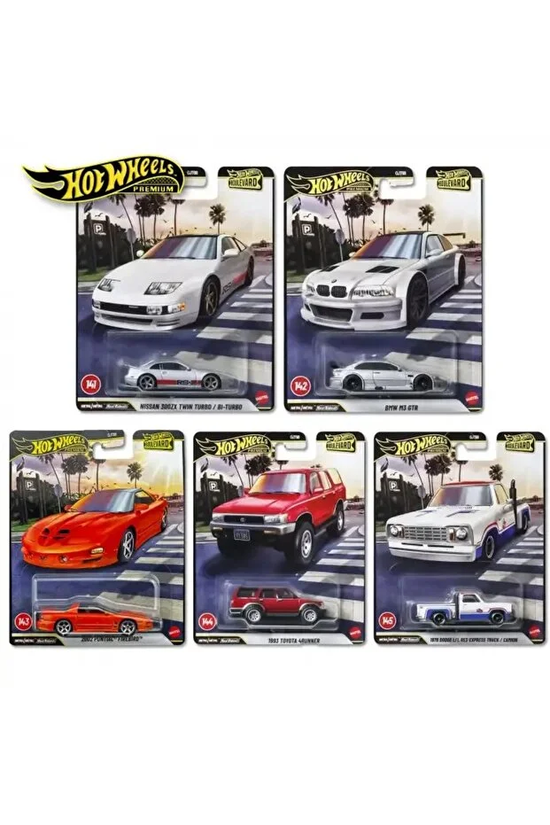 HOT WHEELS Premium ‑ Boulevard 5’li Set ‑ GJT68