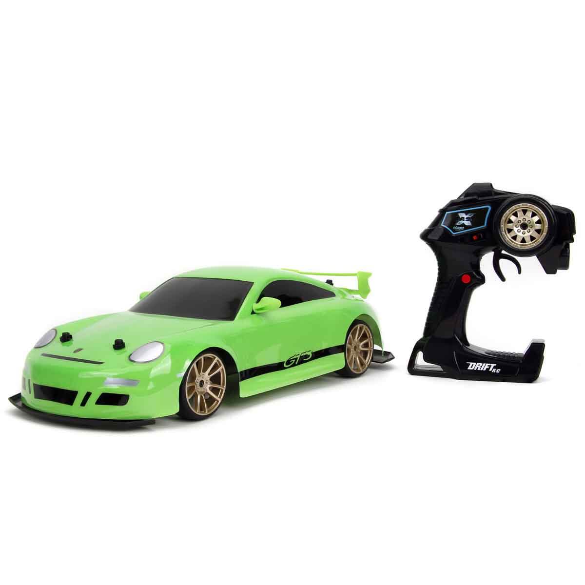 :10 Fast & Furious Brian’s Porsche 911 Gt3 (997) USB Şarjlı Uzaktan Kumandalı Drift Araba - Görsel 2