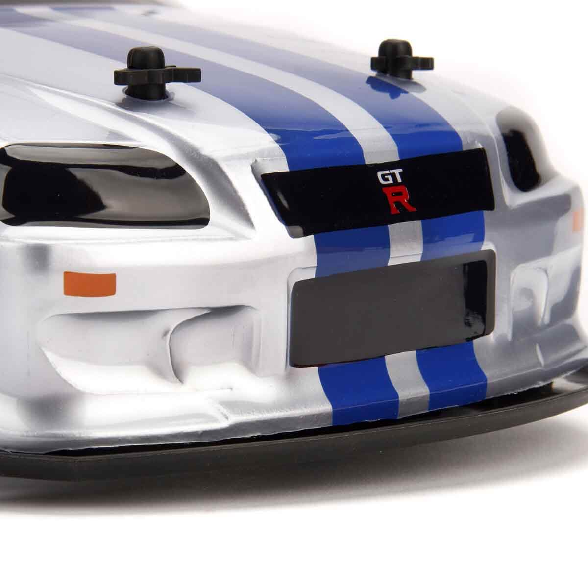 1:10 Fast & Furious Brian’s Nissan Skyline GT-R (R34) USB Şarjlı Uzaktan Kumandalı Drift Araba - Görsel 6