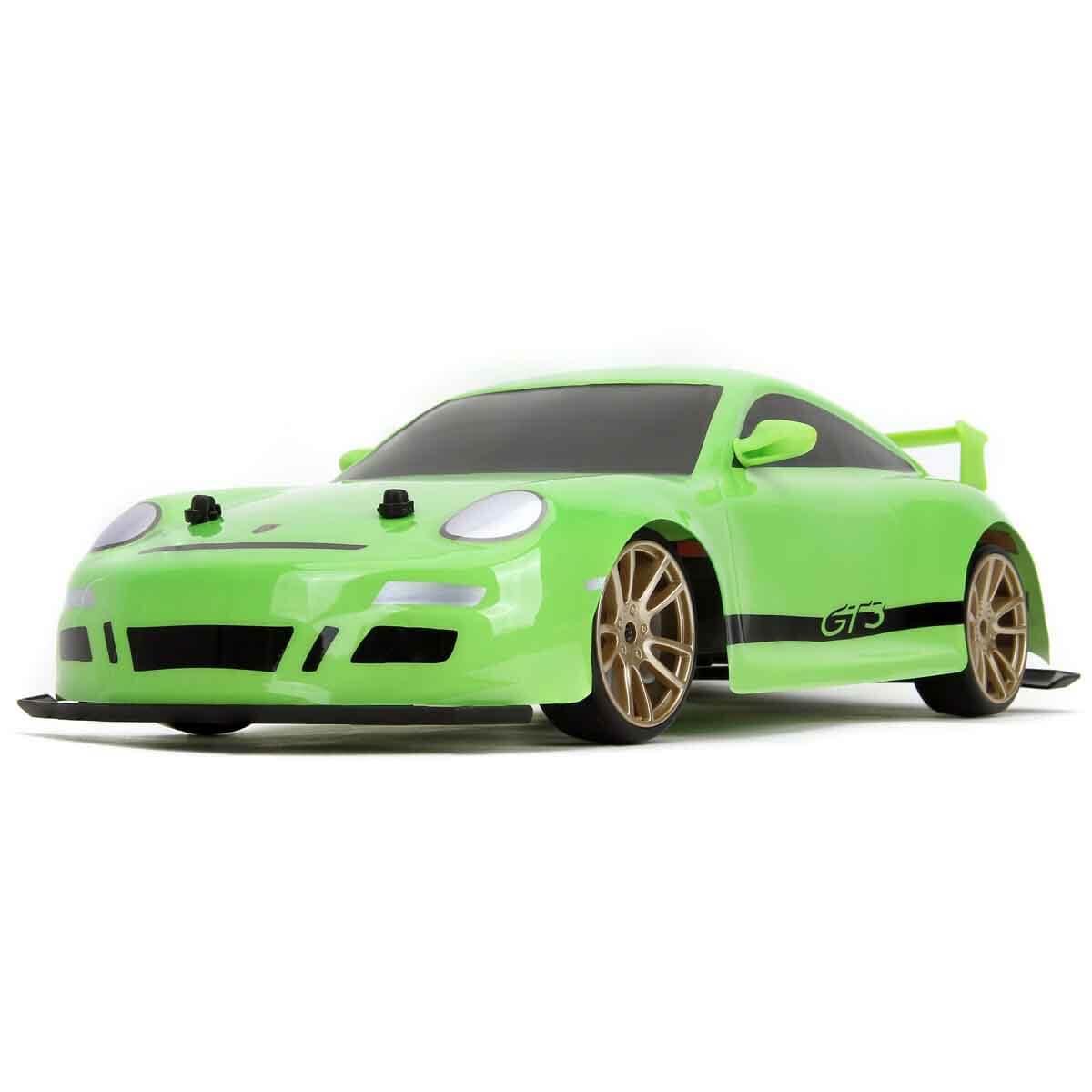 :10 Fast & Furious Brian’s Porsche 911 Gt3 (997) USB Şarjlı Uzaktan Kumandalı Drift Araba - Görsel 5