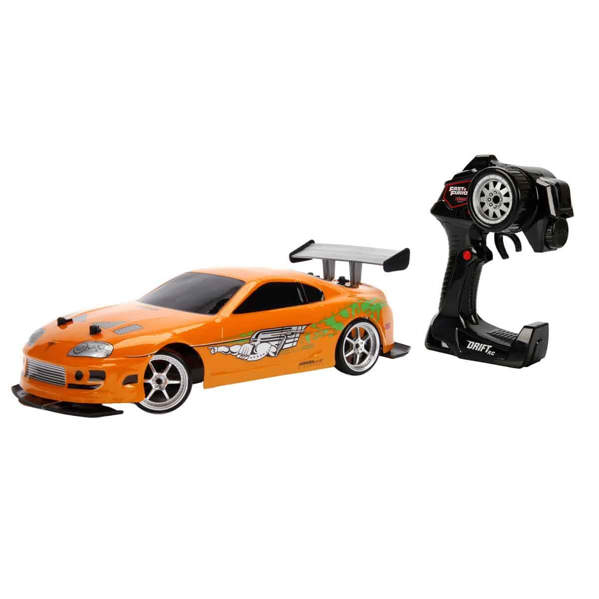 1:10 Fast & Furious Brian’s Toyota Supra USB Şarjlı Uzaktan Kumandalı Drift Araba - Görsel 2