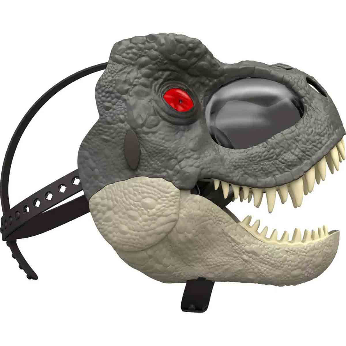 Jurassic World Rebirth T-Rex Işıklı ve Sesli Dinozor Maskesi JCH04 - Görsel 3