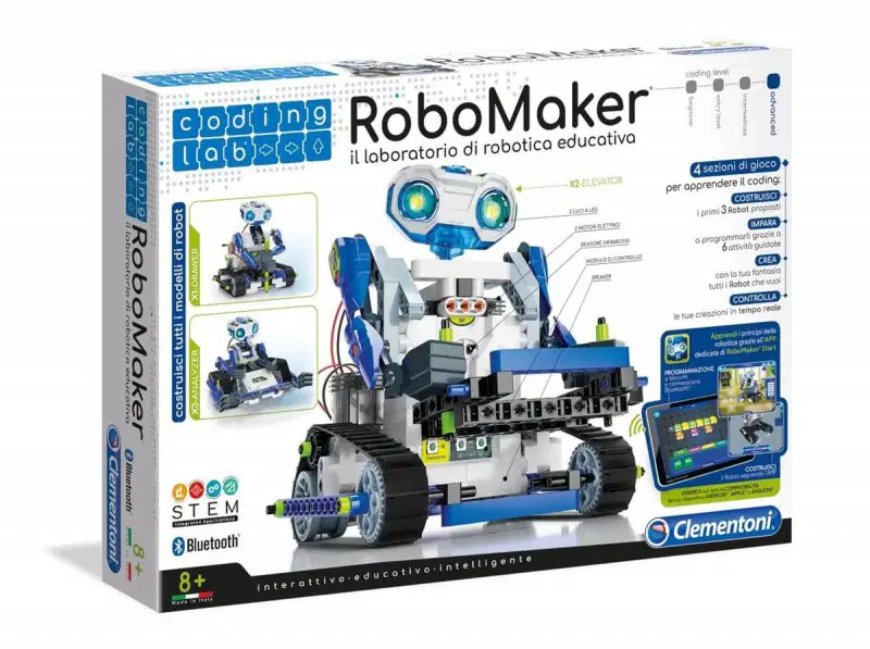 Clementoni 64442 Robomaker Start Eğitici Robotbilim Laboratuvarı - Görsel 2